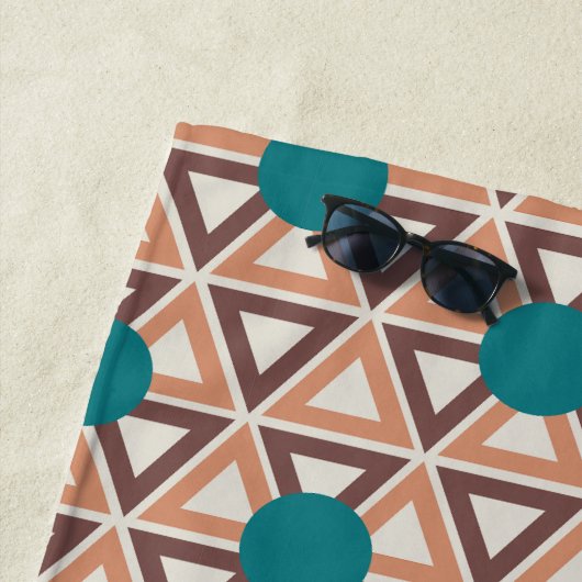 三角キルト ビーチタオル (インサイチュ)