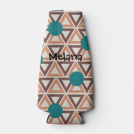 三角キルト ボトルクーラー (正面)