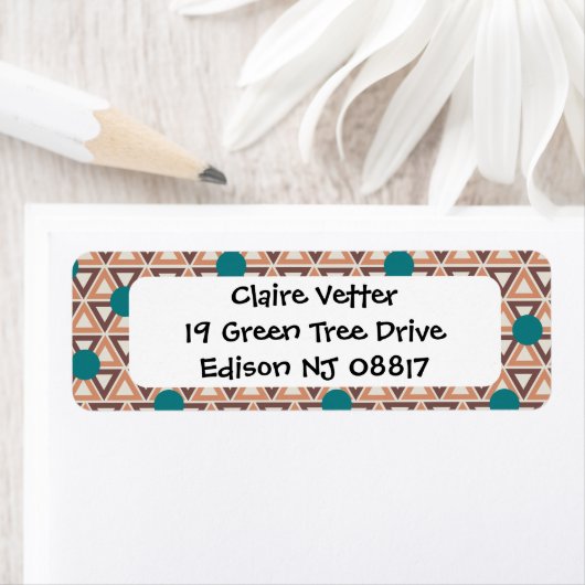 三角キルト ラベル (インサイチュ)