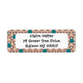 三角キルト ラベル (正面)