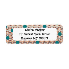 三角キルト ラベル