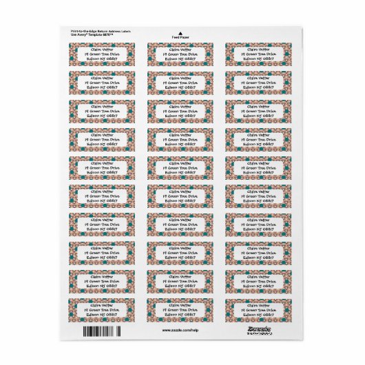 三角キルト ラベル (フルシート)