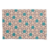 三角キルト 枕カバー (正面)