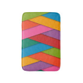 三角シャワカラフルーマット浴室 バスマット (正面縦)