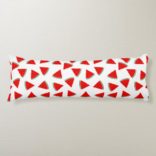 三角スイカ ボディピロー (正面)