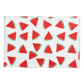 三角スイカ 枕カバー (裏面)