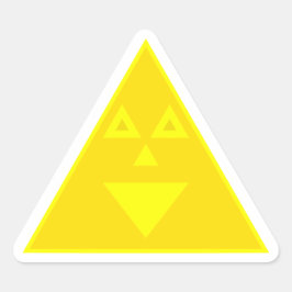 三角ステッカー 三角形シール