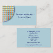 三角パターン名刺 名刺 (正面/裏面)