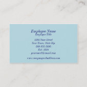 三角パターン名刺 名刺 (裏面)