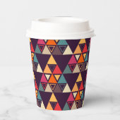 三角モダン形キルト 紙コップ (裏面)