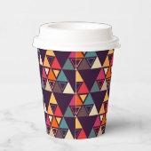 三角モダン形キルト 紙コップ (右)