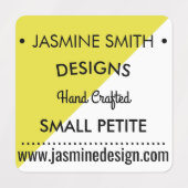 三角モダン形 ラベル (デザイン1)