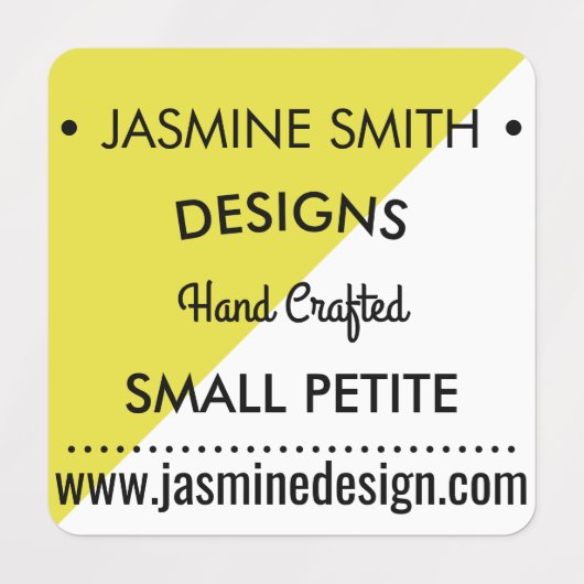 三角モダン形 ラベル (デザイン1)