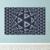 三角世界 キャンバスプリント (インサイチュ (ウッドフロア))