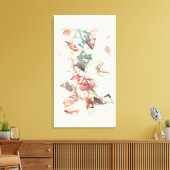 三角化 キャンバスプリント (インサイチュ (リビング))