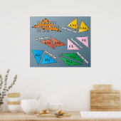 三角合同ルール ポスター (キッチン)