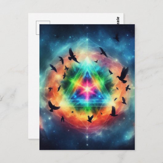 三角宇宙エネルギー ポストカード (正面/裏面)