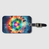 三角宇宙エネルギー ラゲッジタグ (正面横)