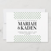 三角山結婚の木| 招待状 (正面)