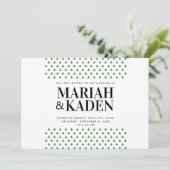 三角山結婚の木| 招待状 (スタンド正面)