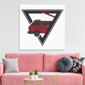 三角帆船 キャンバスプリント (インサイチュ (リビング))