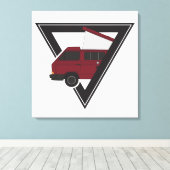 三角帆船 キャンバスプリント (インサイチュ (ウッドフロア))