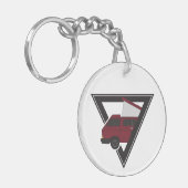 三角帆船 キーホルダー (正面左)