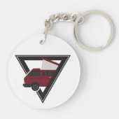 三角帆船 キーホルダー (裏面)