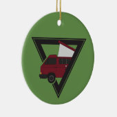 三角帆船 セラミックオーナメント (右)