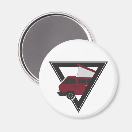 三角帆船 マグネット (正面/裏面)