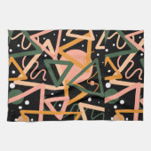 三角形と円 キッチンタオル (横)