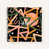 三角形と円 ノートブック (正面)