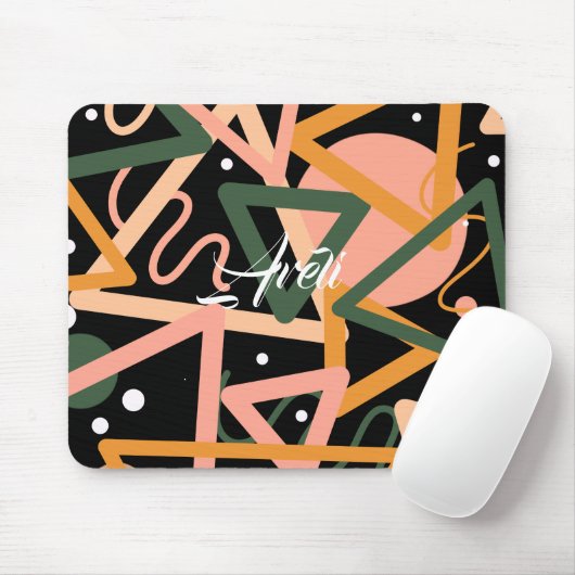 三角形と円 マウスパッド (マウス)