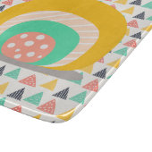 三角形にハッピースカタツムリ カッティングボード (角)