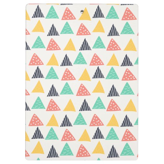 三角形にハッピースカタツムリ クリップボード (裏面)