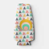 三角形にハッピースカタツムリ ボトルクーラー (正面)