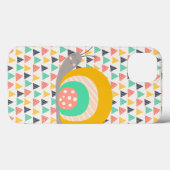 三角形にハッピースカタツムリ Case-Mate iPhoneケース (裏面 (横))