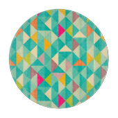 三角形のパターン カッティングボード (正面)