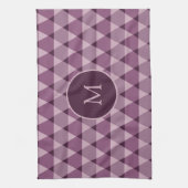 三角形のパターン キッチンタオル (縦)