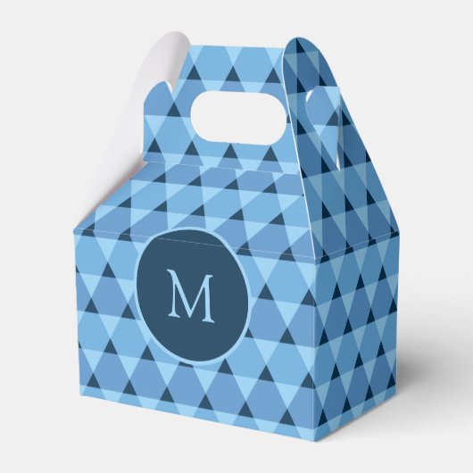 三角形のパターン フェイバーボックス (正面サイド)