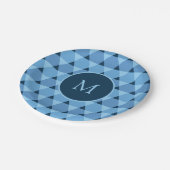 三角形のパターン ペーパープレート (アングル)