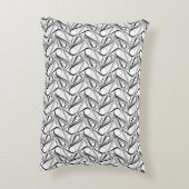 三角形のパターン（円） アクセントクッション (裏面(縦))