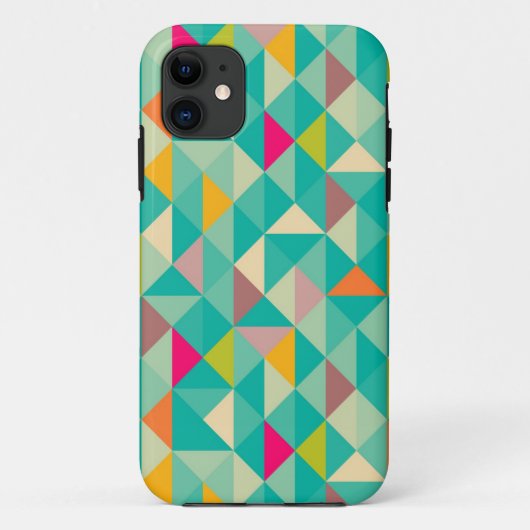 三角形のパターン Case-Mate iPhoneケース (裏面)