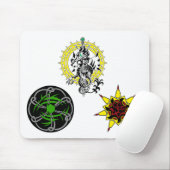 三角形のマウスパッド マウスパッド (マウス)