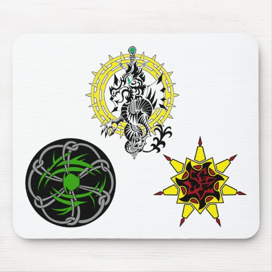 三角形のマウスパッド マウスパッド (正面)