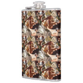 三角形のメルカート，スキットル フラスク (左)