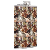 三角形のメルカート，スキットル フラスク (右)