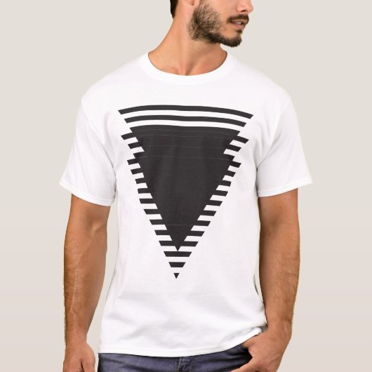 三角形の合成ギフト Tシャツ (正面)