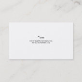 三角形の名刺 名刺 (裏面)