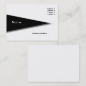 三角形の名刺 名刺 (正面/裏面)